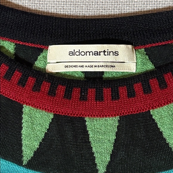 Colorful Geometric Patterned Dress - Picture 2 of 8